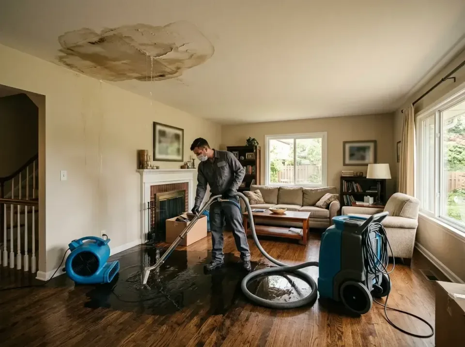 attic-pipe-burst-ceiling-drip-008 — frequently asked questions, Water Damage Restoration & Carpet Care in Medina, MN